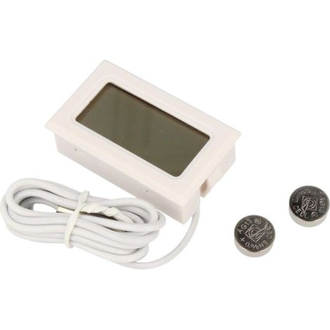 THERMOMÈTRE DIGITAL ALTERNATIF BLANC -50° TOT +70° POUR REFRIGERATEUR ADAPTABLE LIEBHERR - F157722 (1/3)