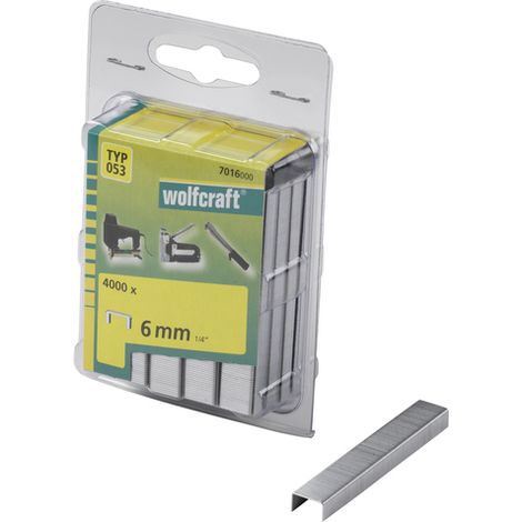Wolfcraft - 4000 Klammern breit, Stahl Typ53 6mm - 7016000 (1/2)