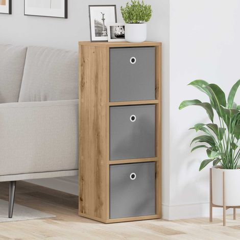 vidaXL Buffet Chêne artisanal 30,5 x 27 x 84,5 cm