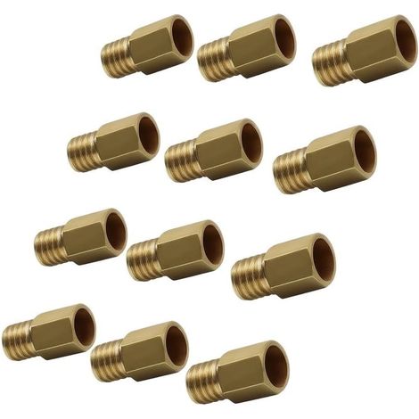 Gicleurs Carburateur Laiton Hexagonaux 1290-200 Gicleurs Carburateur Laiton pour industriel, gravure taille claire, débit pour précis, compatible pour tm VM pour tmx, moteur 90-200cc (1/5)