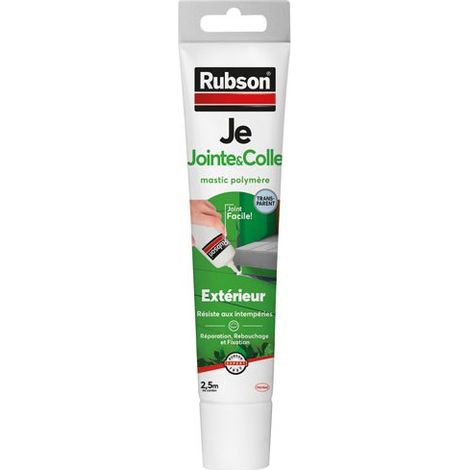 Mastic de unión y pegamento transparente 6x50ml