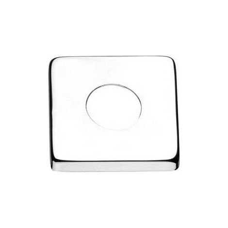 ROSETTA PESANTE QUADRA IN OTTONE CROMO Misura: 1/2"