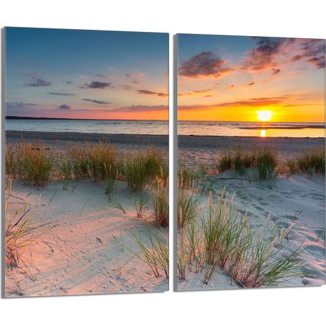 Protezione per piano cottura in vetro 2x30x52 Beach (1/5)