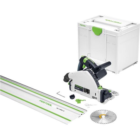 Festool 577012 TS55FEBQ-Plus-FS240V 240V 160mm Circular/Plunge Saw Guide Rail Set