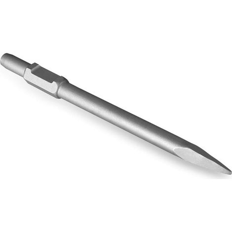 Ciseau Pointu - 380 x 30 mm - Tige Hexagonale SDS 30 mm - Pour Pic Électrique 65A 95A - 1 Pièce (1/5)