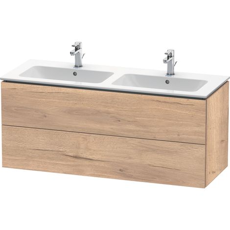 Duravit L-Cube bâti-support lavabo suspendu, 2 tiroirs,