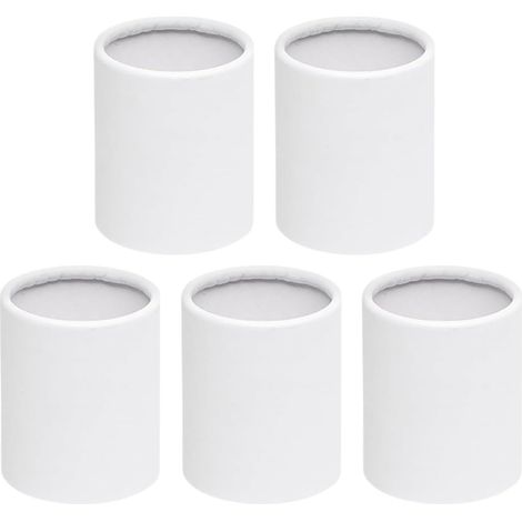 5 Pieces Round Cardboard Boxes for Bouquet of Flowers Set of Mini Reusable Ventilated Paper Buckets to Extend Freshness Eco-friendly Floral Packaging for Special Occasions (1/5)