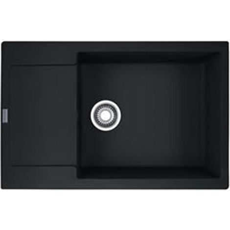 Franke Einbauspüle Maris MRG 611-78 XL Fragranit+ Black Matt Excenterbedienung (Druckknopf) (1/4)