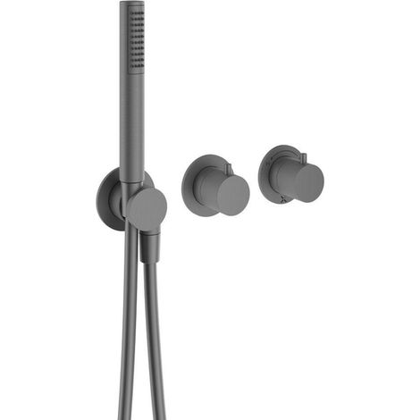 Crosswater MPRO Module Ensemble de douche - 2 fonctions - Ardoise (gunmetal) (1/3)