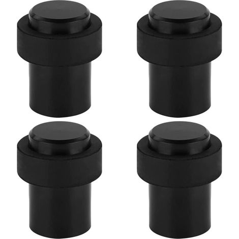 Edelstahl-Türstopper, 4,5 cm, Türstopper, Türblocker (4er-Pack) (1/4)