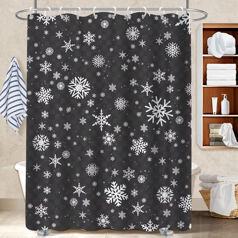 Rideau de bain 180x180 Épais housse de baignoire pour jeune couple emménageant (1/5)