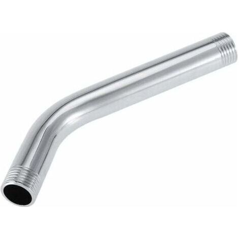 Rallonge De Douche, Bras de Douche En Acier Inoxydable Résistant à L'usure Antirouille Fixé Au Mur De Bras Rallonge De Poche Accessoire De Tuyau De Salle De Bains Longue Durée De Vie (1/4)
