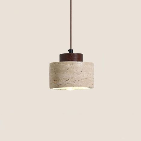 Luminaires suspendus modernes Lampe à suspension en pierre Wabi Sabi Lumière réglable Lampe à suspension linéaire en pierre naturelle Lustre en marbre moderne Lampe suspendue rustique de ferme