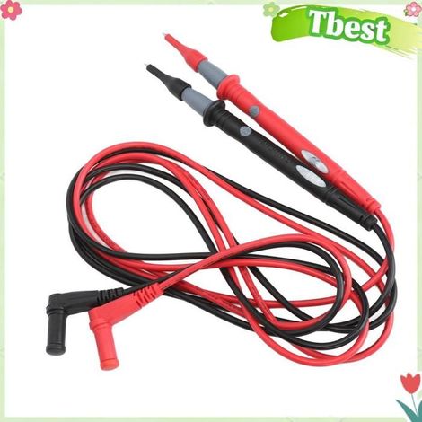 Tbest Câble de test multimètre Test Multimètre Câble de Test Haute Résistance à Haute Température Soft and Flexible auto sonde (1/5)