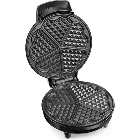 Gaufrier électrique en forme de cœur 700 W
