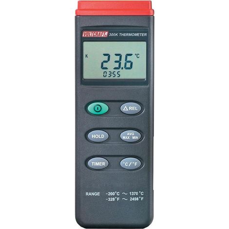 VOLTCRAFT K204 Temperatur-Messgerät -200 - +1370 °C Fühler-Typ K Datenlogger-Funktion (1/5)