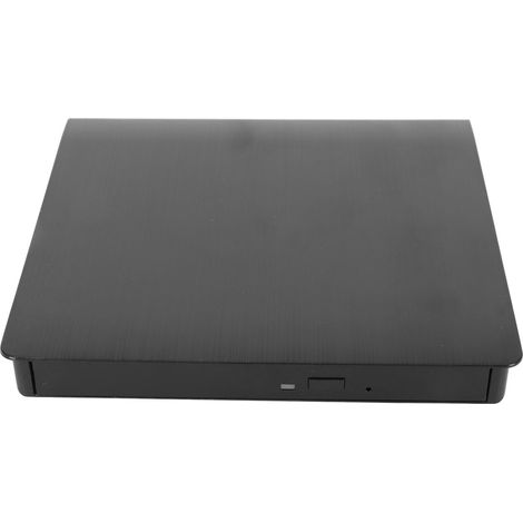 Lecteur CD DVD externe USB 3.0 Plug and Play, graveur et lecteur noir pour PC portable et ordinateur, compatible Windows et OS X (1/5)