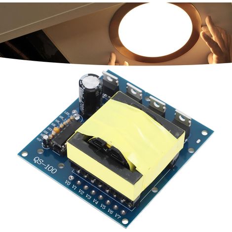 Module convertisseur de puissance 500 W avec transformateur élévateur de tension, 12 V/24 V CC vers 18 V CA (0-220 V-380 V). (1/5)