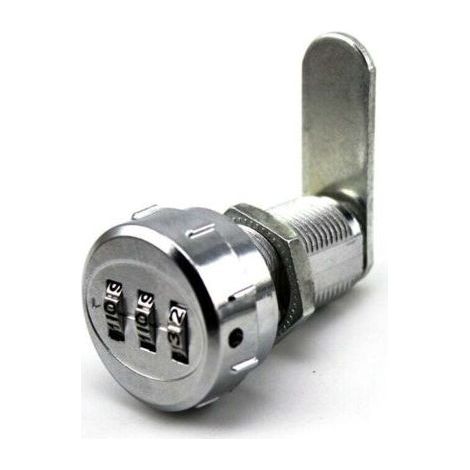 Code Lock Coded Drawer Cabinet LockDigital Mechanical Zinc Alloy 3-Digit Combination Code for Cabinet Cupboard Drawer Mailbox(1723mm Wooden Wardrobe) (1/5)