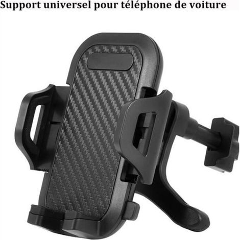 Support Téléphone Voiture - APERIL - Universel - Acier Inoxydable - Installation Pratique - Opération à Une Main (1/4)