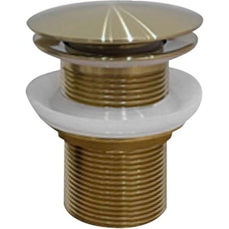 Sapho Aurum - Piletta di scarico Click-Clack per lavabo, oro opaco ND-AU200 (1/3)