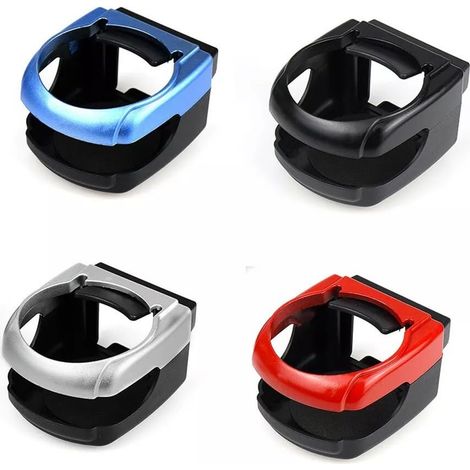 Porte-gobelet de voiture avec clip de grille d'aération pour véhicules, maintient en toute sécurité des bouteilles, cendriers et canettes de boisson, compatible avec différents modèles de voiture (1/5)