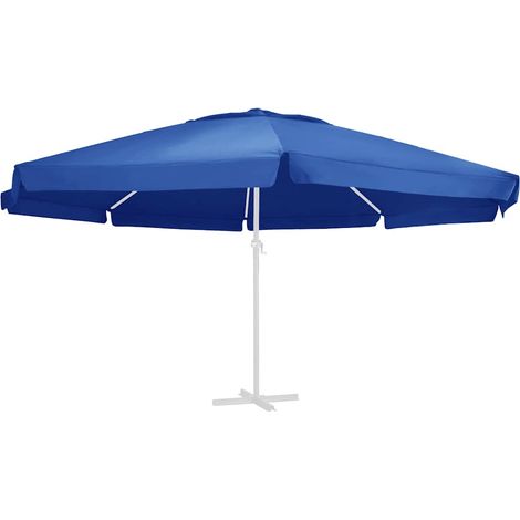 Maison Exclusive - Ersatzbezug für Sonnenschirm Azurblau 610 cm (1/5)