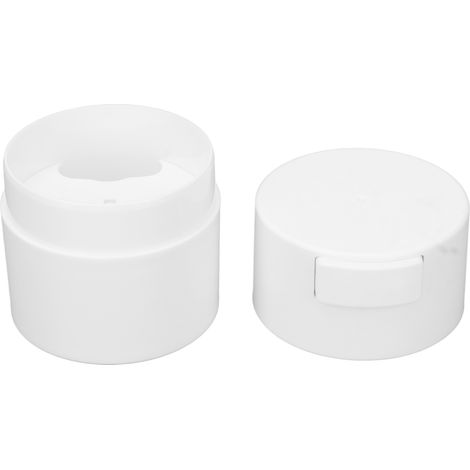 Réservoir de Colle à Cils Blanc à Pression pour Extensions, Récipient à Pression Négative pour Salon de Beauté (1/5)