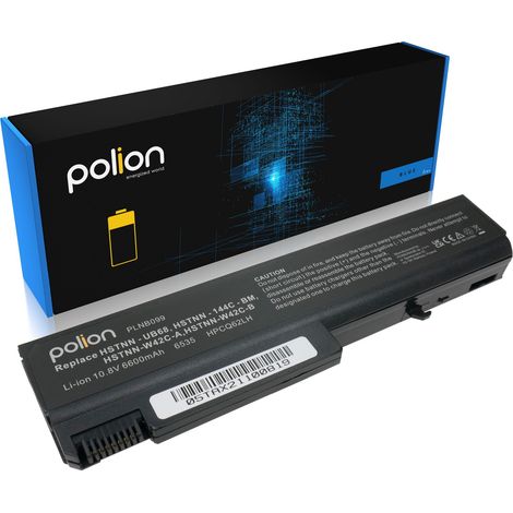 Batteria del laptop HP HSTNN-UB68 EliteBook 6900 6930 8400 8440p 6600mAh
