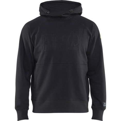 Sweat de travail à capuche retardant flamme 3478 - Noir XXL