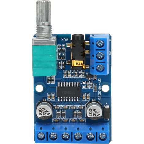 Amplificateur Numérique Stéréo 30Wx2 Carte Module DIY avec Contrôle Volume 12V/24V DYAP3015 (1/5)