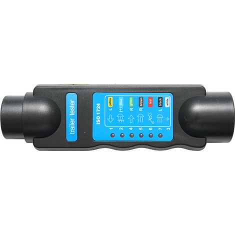 Tester luci rimorchio, presa femmina-maschio a 7 pin Breckner Germany (1/4)