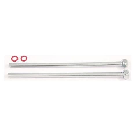 Tubi in rame 1/2Z d : 12 mm, 300 mm cromati IDEAL STANDARD