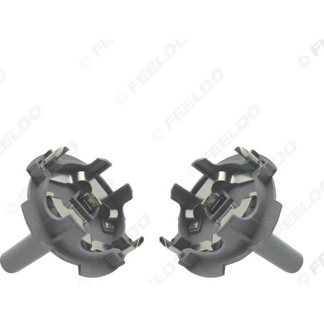 Convient pour la conversion des supports de phares halogènes de Volkswagen Golf 5 et Jetta, les supports de phares halogènes LED et les bases de phares.