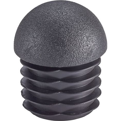 Lot de 2 bouchons noirs Ø 42 mm