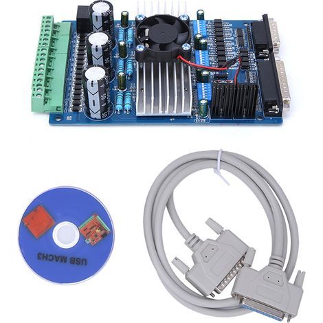 TB6560 Carte de Commande Moteur Pas à Pas 3 Axes, 3.5A pour Contrôle de Moteur (1/5)