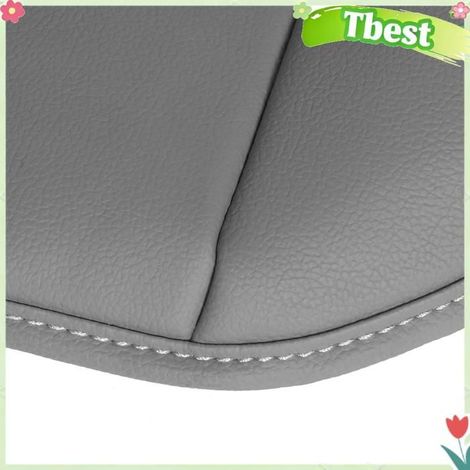 Housse de siège voiture - TBEST - Remplacement - Gris - Cuir PU microfibre - Facile à installer (1/5)