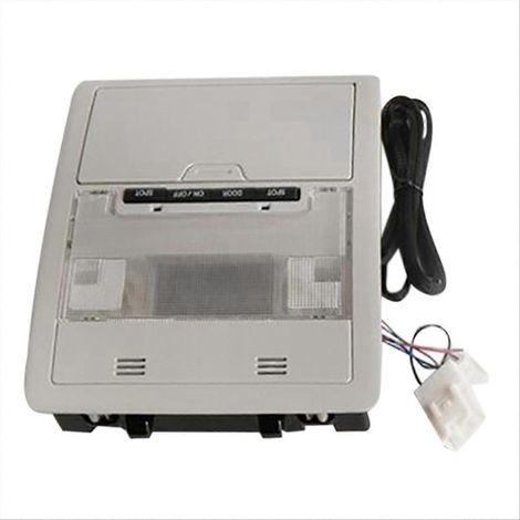 Ensemble de lampe de lecture de carte grise pour console de pavillon Toyota (1/5)
