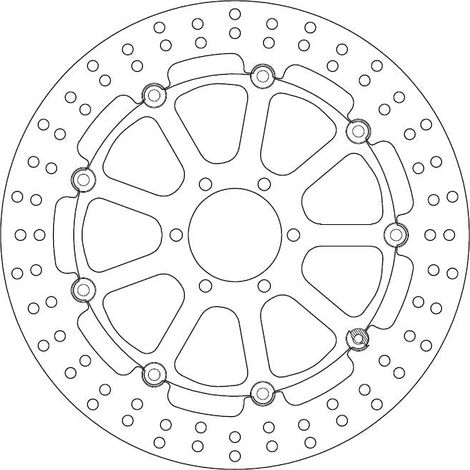 Disque de Frein Flottant - Homologué TÜV