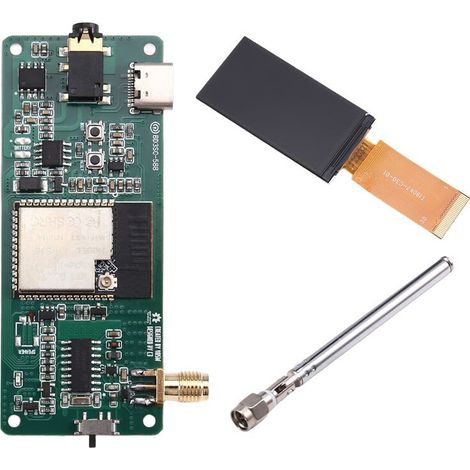 Vollband-Radio-Hauptplatinen-Kit BD3CS-588 SI4732 ESP32-S3 WiFi + BT5.0 1,9-Zoll-Farbbildschirm AM/FM/SW/RDS-kompatibel.
