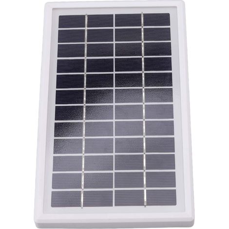 3W 12V polykristallines Solarmodul mit Rahmen, Photovoltaikmodul mit 12V DC-Ausgang (ohne Batterie) (1/5)