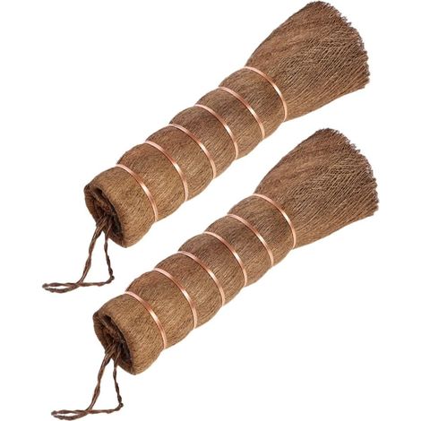 Brosse de nettoyage pour service à thé 2 pièces , poils , outil , réutilisable , théière , petite , (1/5)