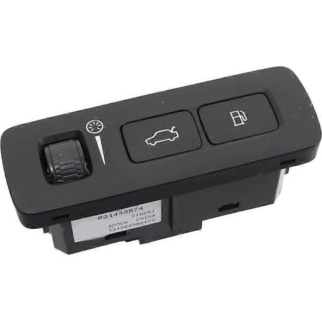 Rhéostat de variateur d'intensité lumineuse et interrupteur d'ouverture du coffre et du bouchon du réservoir de carburant pour VOLVO S60 2019-2023 31443874 (1/5)