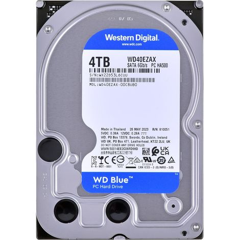 Western Digital Blue WD40EZAX internal hard drive 3.5" 4 TB Serial ATA III (1/4)