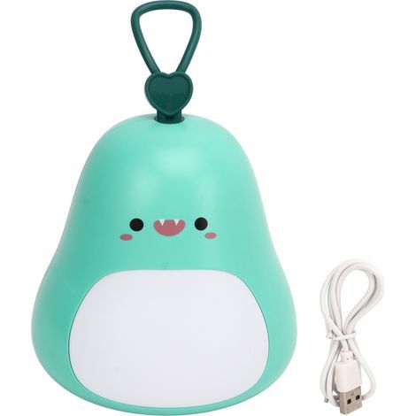Belle lampe de table de bande dessinée rechargeable USB sans support à gradation 3 modes avec fil pour chambre à coucher salon (1/5)