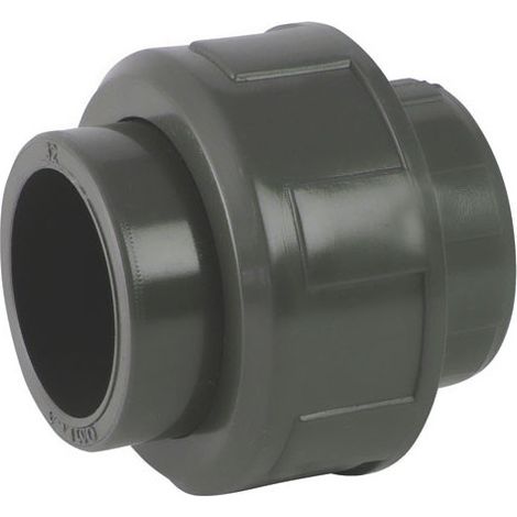Manchon union 3 pièces de diamêtre 90 pvc pression femelle femelle à coller
