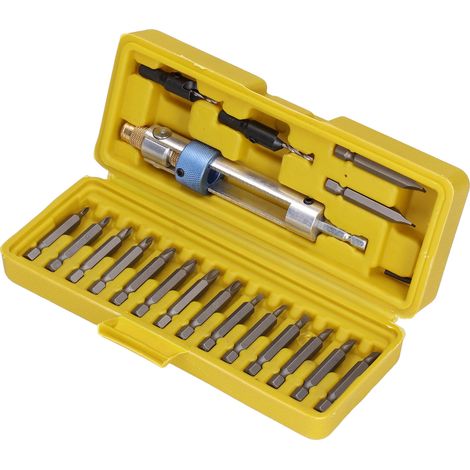 Kit d'embouts de vissage extracteur acier rapide pour perceuse électrique et visseuse (1/5)