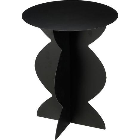 Mica Decorations Table d'appoint Noir H50xl40xL40cm (1/4)