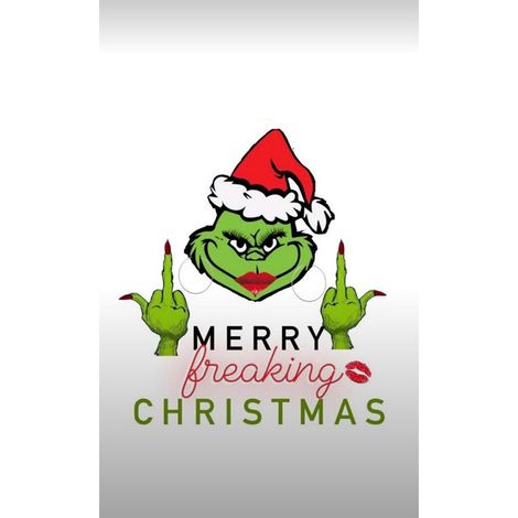 Rideau/drapeau de porte de Noël 2026, fond photo intérieur/extérieur avec motif monstre vert - 90 x 180 cm - LMGBJB-15