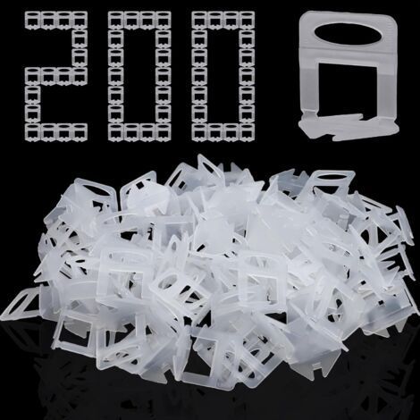 200 Croisillon autonivelant, 1.5 mm, Pour carrelage 3-15 mm, PP robuste (1/5)